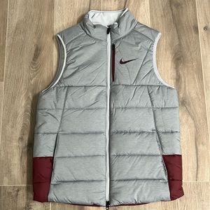 Nike puffer vest.